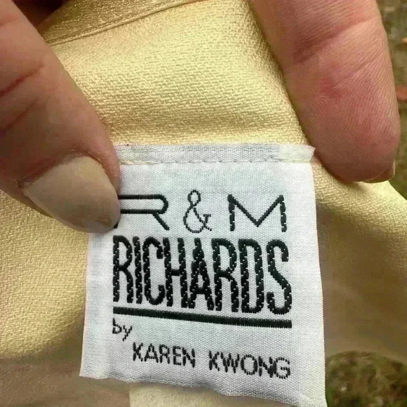 Vintage NWT 2 piece skirt set. R&M Richard’s by Karen Kwong. Vintage 80s/90s - Picture 7 of 16